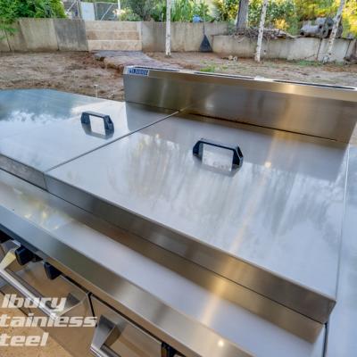 Alfresco Kitchen with a view from Albury Stainless Steel